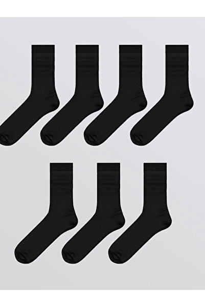 LC Waikiki Black Men's Socks 7-Pack