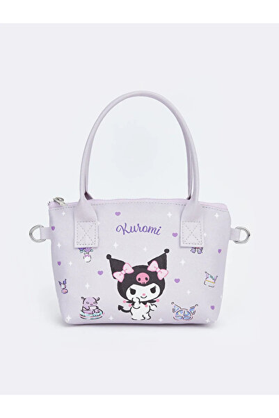 LC Waikiki Geantă de umăr pentru fete Lila Kuromi cu imprimeu