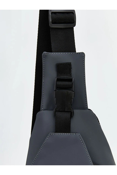 LC Waikiki Gray Double Compartment Men's Chest Bag