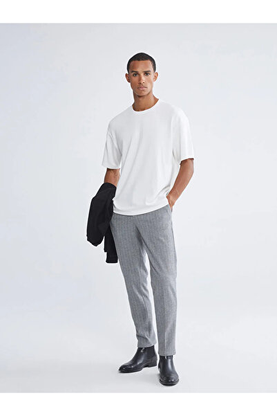 LC Waikiki Gray Standard Size Men's Trousers