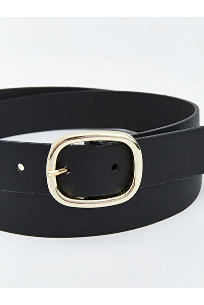 LC Waikiki Чорний ремінь для жінок під шкіру