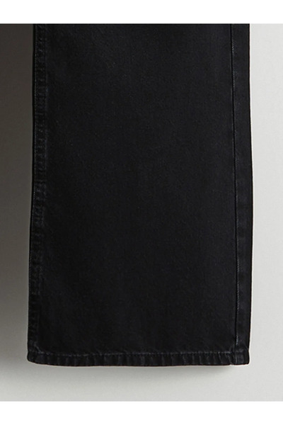 LC Waikiki Black Wideleg Women's Jeans