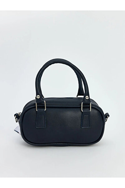 LC Waikiki Geantă de umăr pentru femei, albastru marin, cu accesorii tip eșarfă