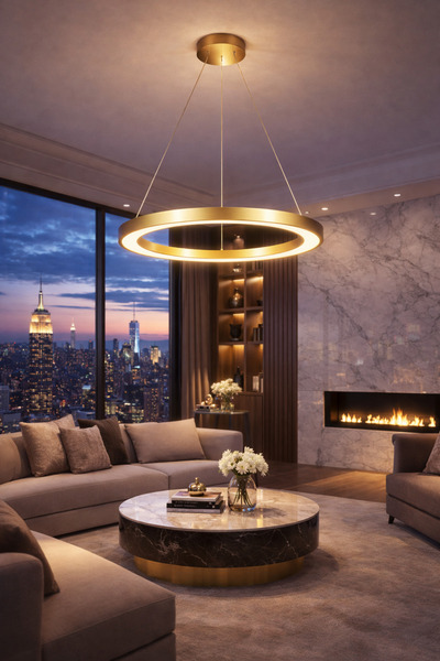 qwell ثريا مودرن ذهبي