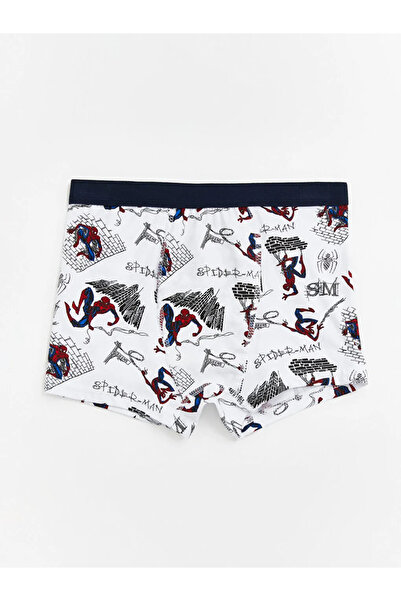 LC Waikiki Boxeri pentru băieți, cu imprimeu Spider-Man, albastru marin, pach...