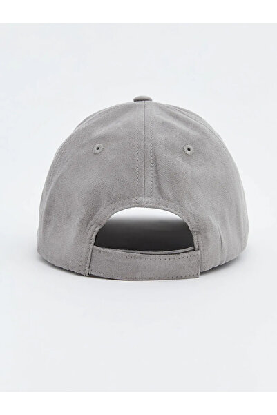 LC Waikiki Gray Men's Suede Cap Hat