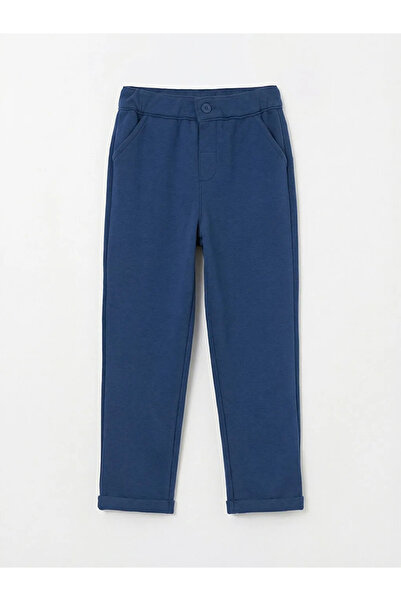 LC Waikiki Hanorac și pantaloni pentru băieți, bej, cu guler polo