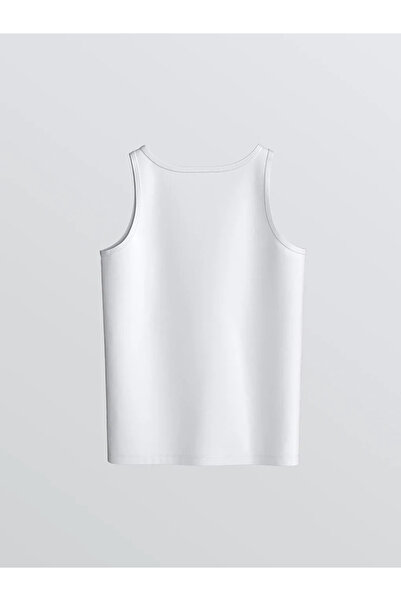 LC Waikiki Navy Blue Crew Neck Boys' Undershirt 2-Pack