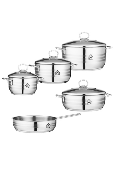 ABAREEK Pots - Silver-colored - 9