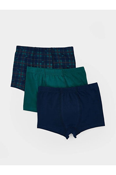 LC Waikiki Mornarsko plavi dečački bokserice trodelni