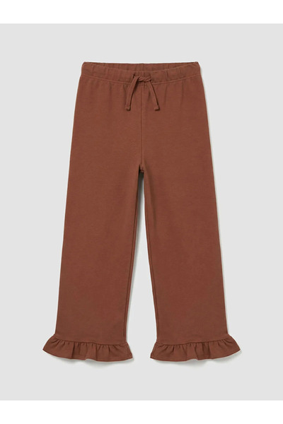 LC Waikiki Κοριτσίστικο μπλουζάκι και κολάν με σχέδιο εκρού