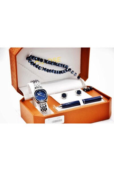 C-ROSE A gift set for men including a wristwatch, rosary necklace, cufflinks,...