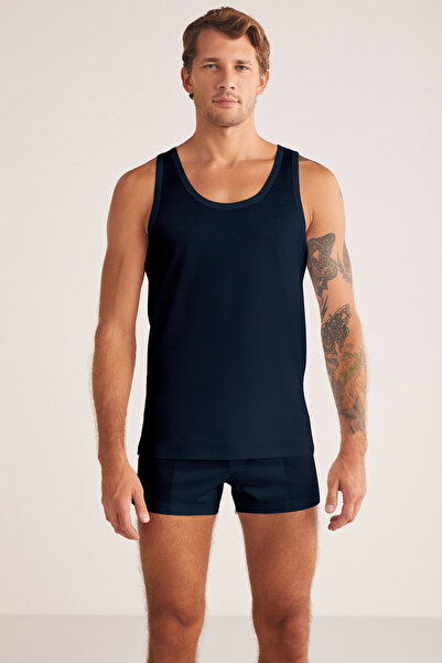 Kom Tricou pentru bărbați, 100% bumbac/mercerizat, cu guler rotund (cu șosete...