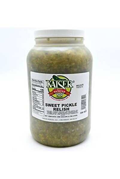 YABANEEZ مخلل حلو "كايزر" (كرتونة تحتوي على 4 عبوات)