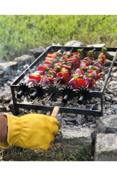 ozbience Pratik ve şık Çevirmeli Mangal, kolay kullanım ve lezzetli yemekler ...