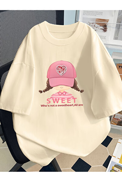 ELAN WEAR Unisex Ανδρικό/Γυναικείο μπλουζάκι με προσαρμοσμένη στάμπα, υπερμεγ...