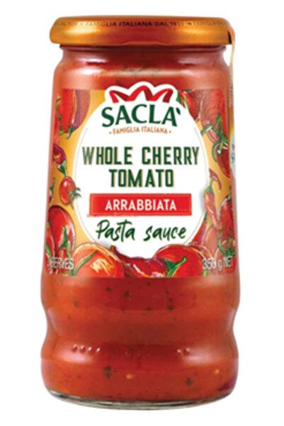 Sacla WHOLE CHERRY TOMATO ARRABIATA PASTA SAUCE "SACLA"