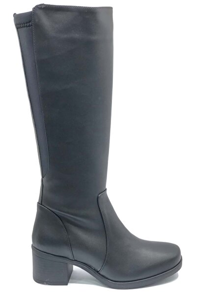 KOCAMANLAR Ayakdaş 070 Stretch Women's Boots Black