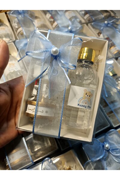 pearlcollections Doğum hediyesi hoşgeldin bebek, atlı karınca,kolonya set 25 ...