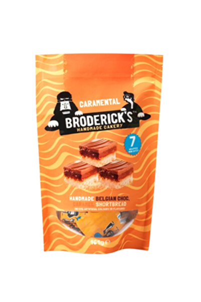 YABANEEZ CARAMEL SHORTBREAD BITES "BRODERICK'S"