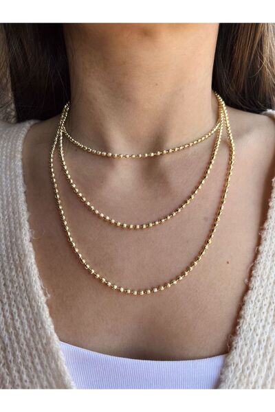 nunu takı ثلاثة صفوف من قلادة دوريكا