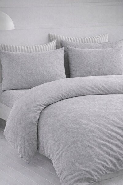 Sheri Home YENİ KIRÇİÇEK MODEL Çift Kişilik Nevresim (Yorgan Kılıfı+2 Adet Ya...