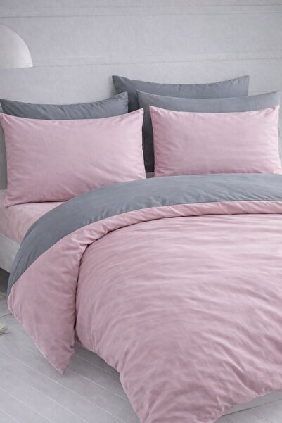Sheri Home YENİ KIRÇİÇEK MODEL Çift Kişilik Nevresim (Yorgan Kılıfı+2 Adet Ya...