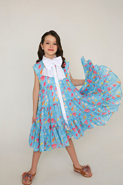 Obaha Shell ruffles dress