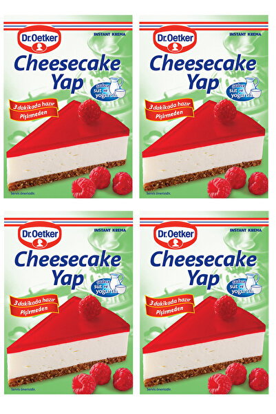 Dr. Oetker Cheesecake Yap 222 gr x 4 Adet
