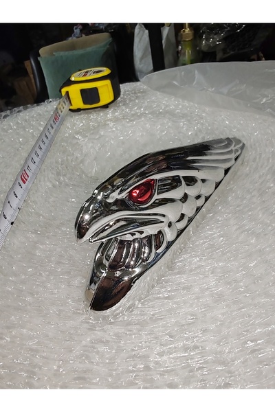 Bix Chopper 150-250 Ön Çamurluk Kartal Kafası Nikel