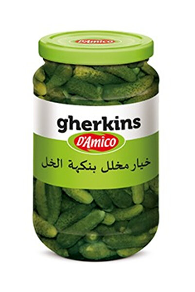 YABANEEZ GHERKINS (3KG) "D'AMICO" (GROUP OF 6 PACKS)