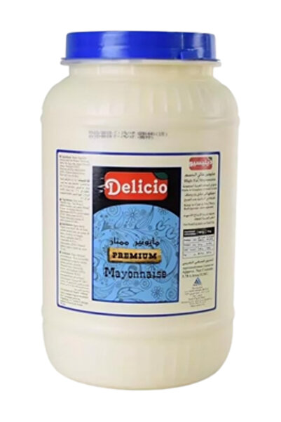 YABANEEZ PREMIUM MAYONNAISE "DELICIO" (CARTOON OF 4 PACKS)