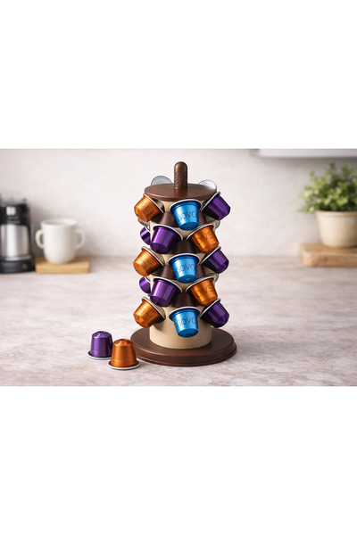 CHARM3D كابسولو 360 °   حامل كبسولات نسبرسو دوار