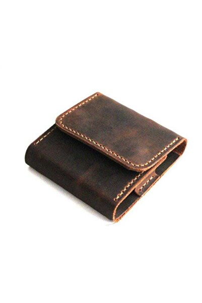 ozbience Şık Deri Baharatlık, 4 Cam Şişe ile Pratik ve Zarif Tasarım