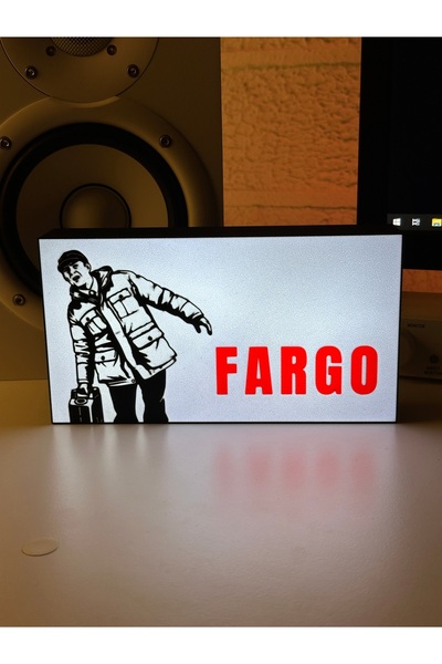 Gişe Arts Masa Lambası - Fargo Adaptörlü Dekoratif & Hediyelik Lamba