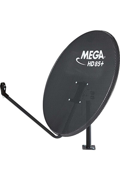 sunay DELİKLİ ÇANAK ANTEN 85CM SİYAH MEGA