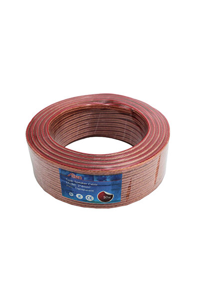 ALIEN Cablu difuzor transparent 2x4mm rola 50m