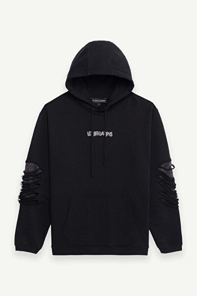 LES BENJAMINS Carpet Hoodie Kapüşonlu Sweatshirt