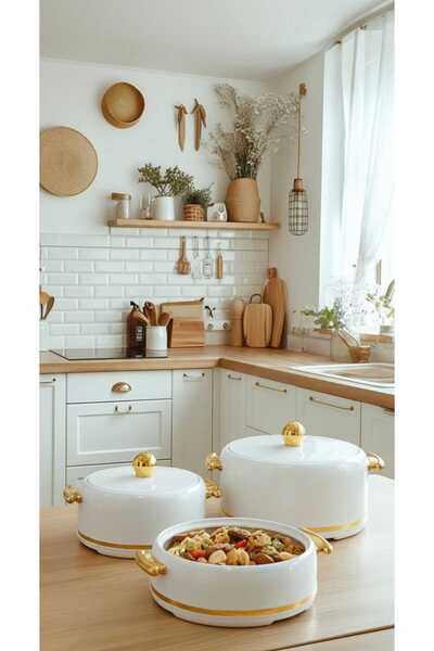 Generic طقم حافظات طعام 2500/2000/1500مل