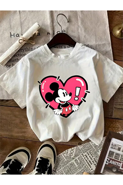 ELAN WEAR Τυπωμένο Oversize Γυναικείο/Ανδρικό Unisex Λευκό T-shirt