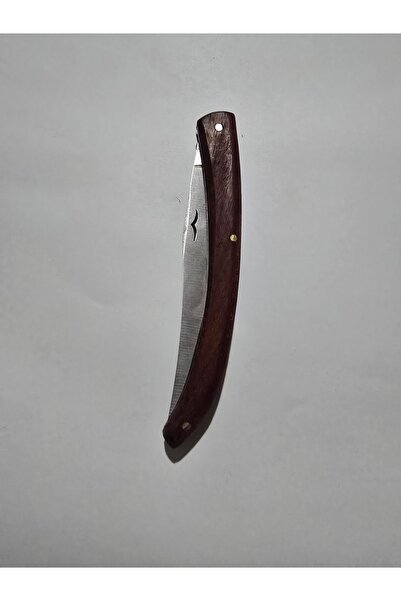 LUNAVA Çakı & Bıçak Ahşap Bordo Kıl Çakı Çelik Paslanmaz Yapı Yarı Otomatik