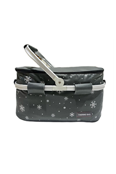 ozbience Taşınabilir Piknik Çantası, Hafif ve Şık Seyahat Sepeti