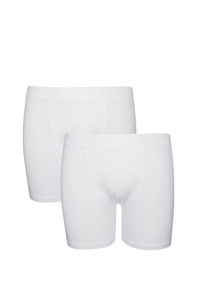 Kom Men's Modal-Cotton, Narrow Leg 2-Piece Boxers (with Socks as a Gift)