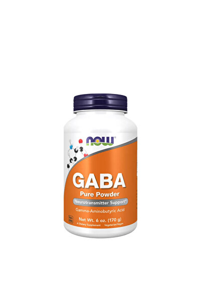 Now Foods Gaba Pure Powder Neurotransmitter Support 500 Mg 170 g