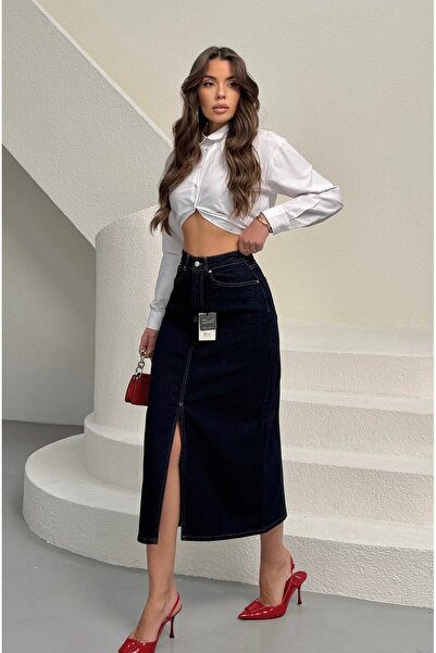 MEECY Women's Denim Skirt