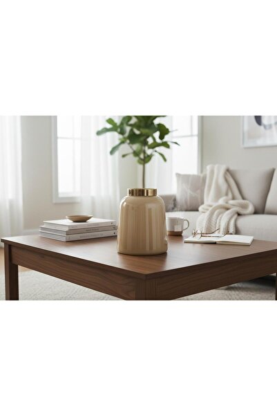 Bosso Model 2011 Dekoratif Cam Vazo 15X18 cm Modern Tasarım