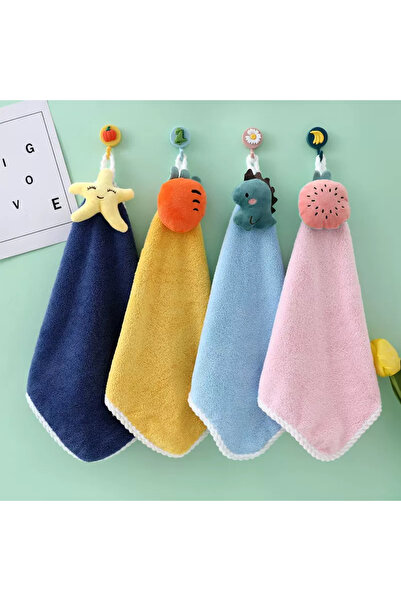 Choice 4 Pcs Mix 1/2 /4 Pcs Cute Hand Towels Kids Baby Microfiber Fingertip T...