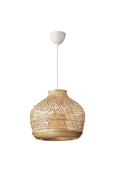 Generic Pendant lamp, bamboo/handmade, 45 cm
