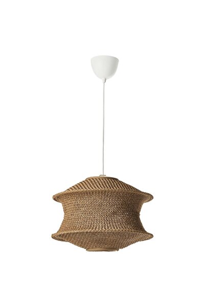 Generic Pendant lamp, beige/white, 45 cm