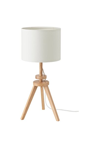 Generic مصباح طاولة، رمادي/أبيض